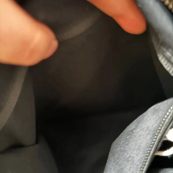 BAGGU Denim Medium Crescent Bag - Picture 5 of 9